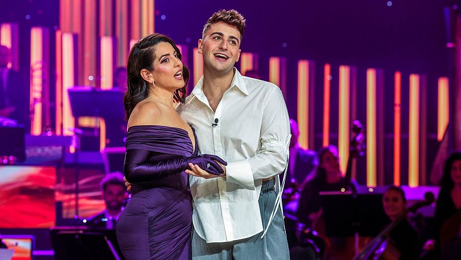 Juanjo Bona, junto a Ruth Lorenzo