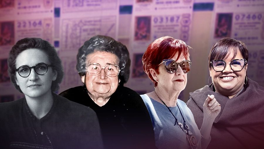 La alegría de la lotería del Niño Jesús del Balate ha sido repartida por cuatro generaciones de mujeres.