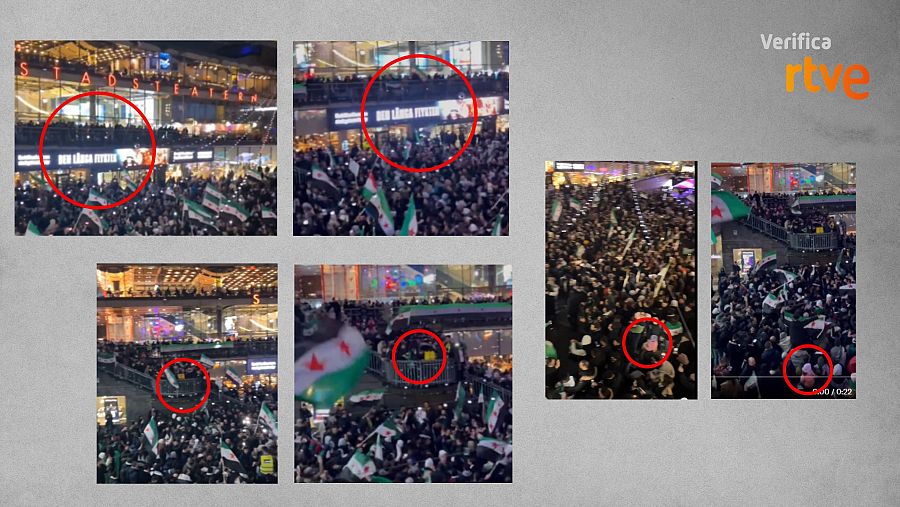 Elementos coincidentes entre el vídeo difundido recientemente y el de 2024