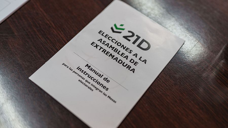 Manual de instrucciones para las personas que integran las mesas electorales