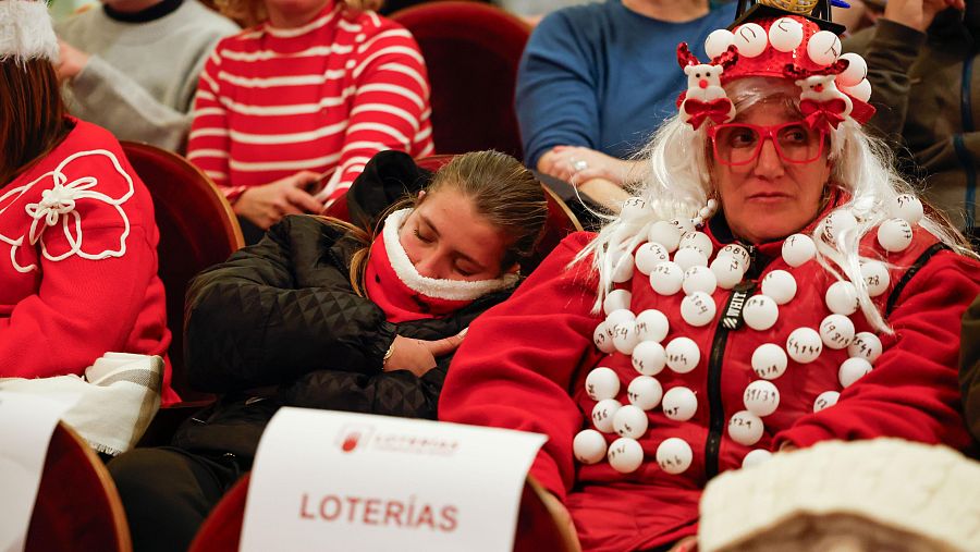 Las mejores imágenes del sorteo de la Lotería de Navidad 2025
