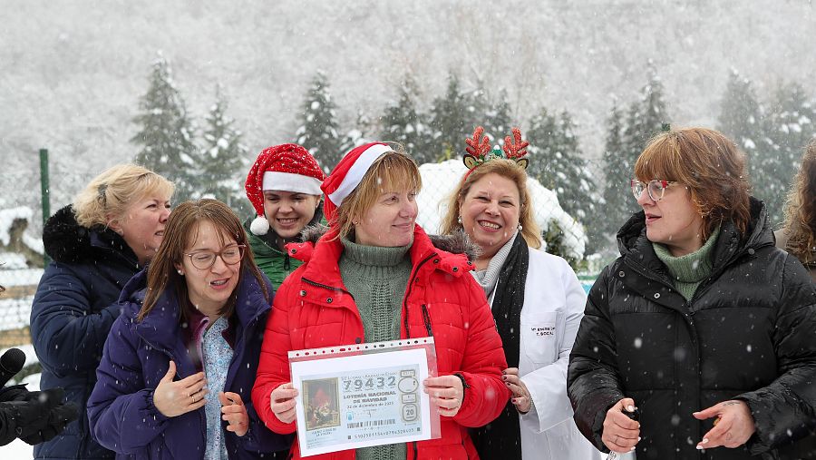 El Gordo ha caído en la Asociacion de Alzheimer de Laciana