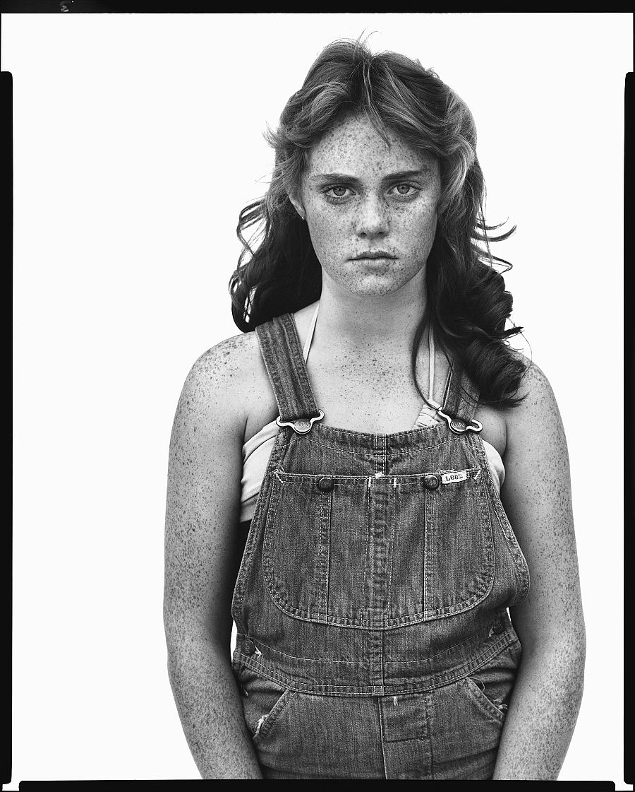 Richard Avedon, Sandra Bennett, twelve year old, Rocky Ford, Colorado, August 23, 1980