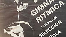 Exhibición de gimnasia rítmica de la selección española campeona del mundo en 1975