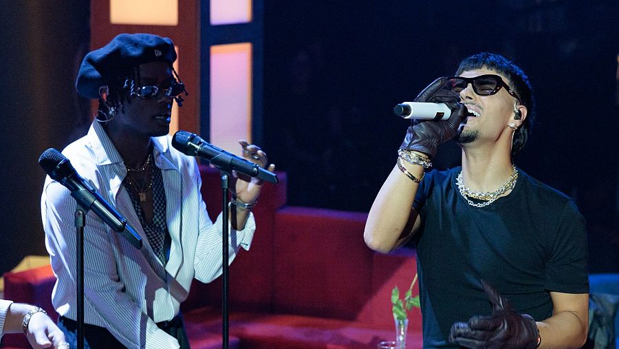 Abraham Mateo, en un momento de su especial en RTVE