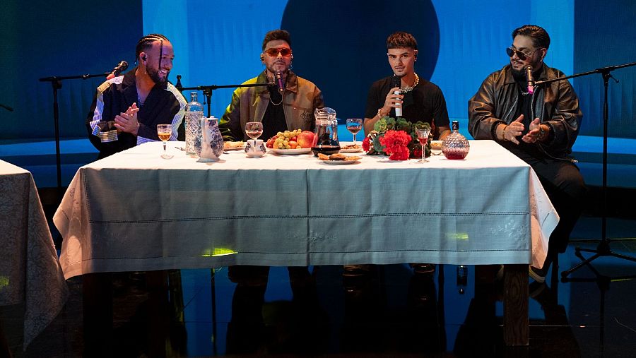 Abraham Mateo, con Lérica y con Daviles de Novelda