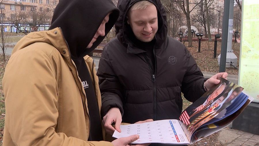 El calendario de Putin, entre lo más vendido en Año Nuevo