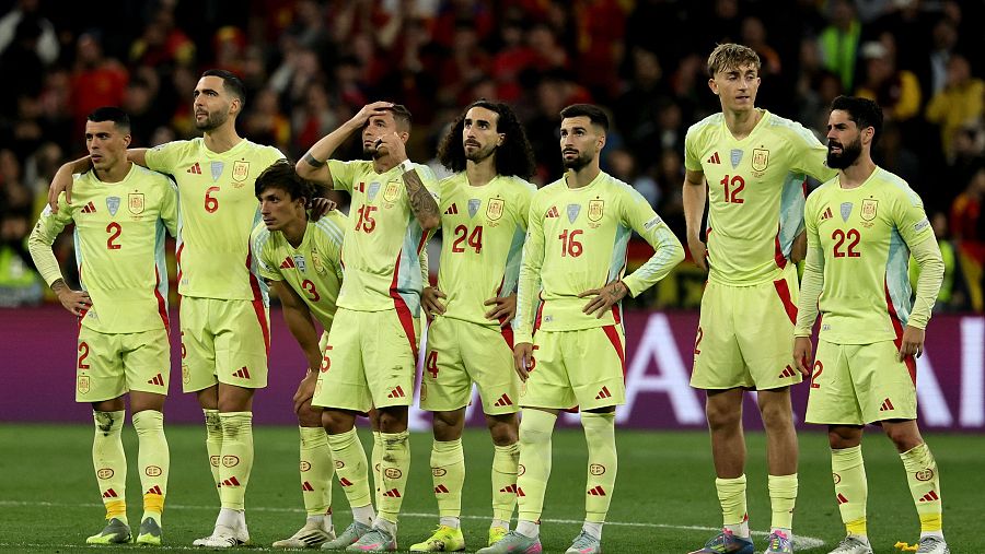 La Seleccion española, entre los favoritos de la audiencia