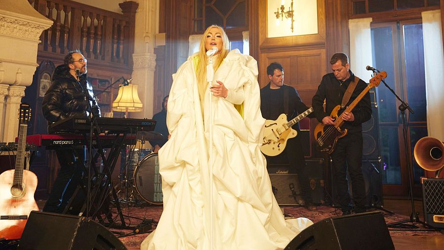Actuación de La oreja de Van Gogh en La casa de la música