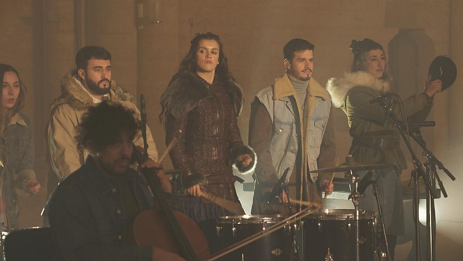 Actuación de Amaia en La casa de la música