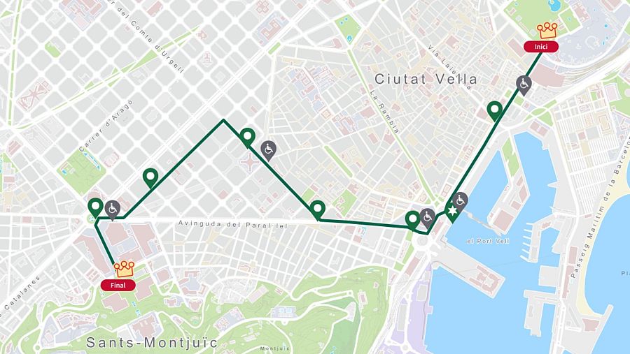 Cavalcada BCN 2026 Ruta