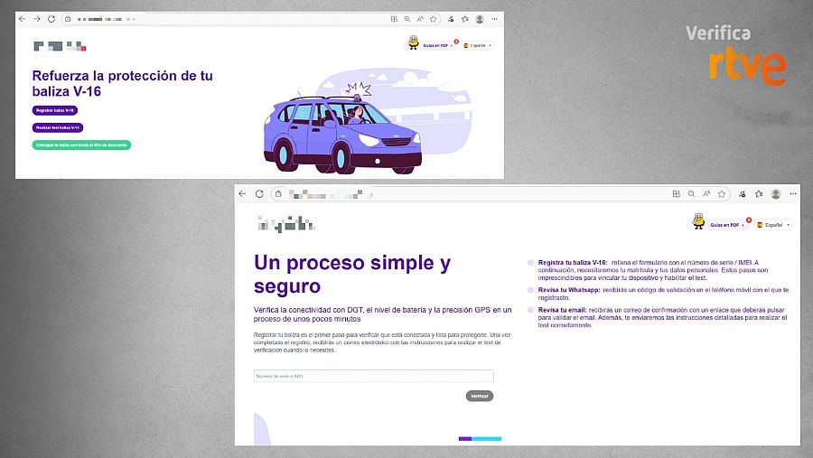No hay que registrar la baliza V16