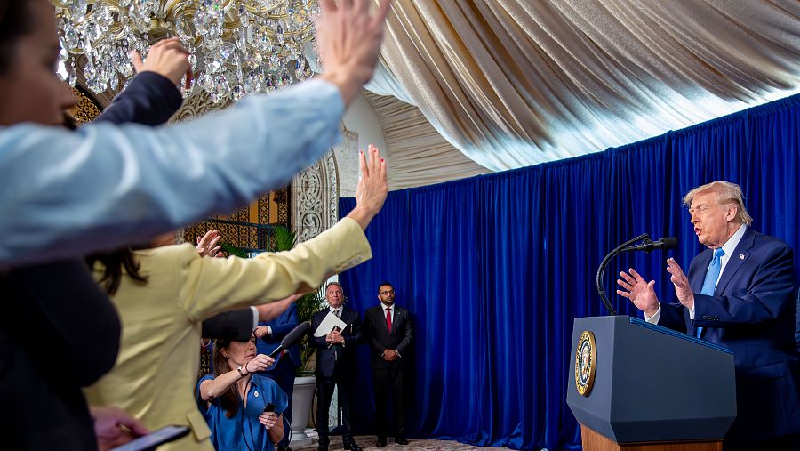 Rueda de  prensa de Donald Trump