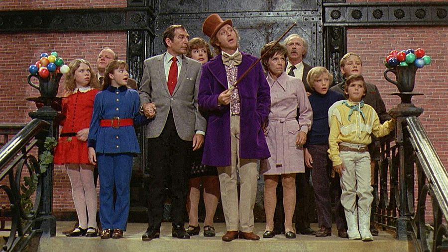 Gene Wilder como Willy Wonka en 'Un mundo de fantasía'