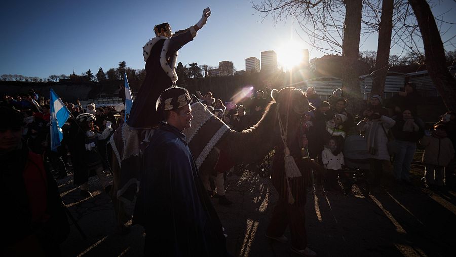 Los reyes magos en Navarra