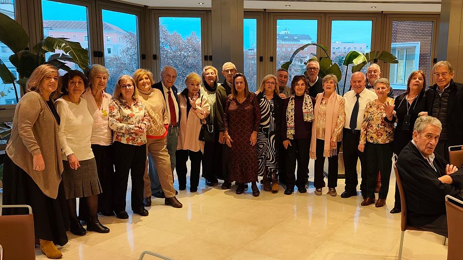 Participantes en el chat de la Asociación de Veteranos de RTVE.