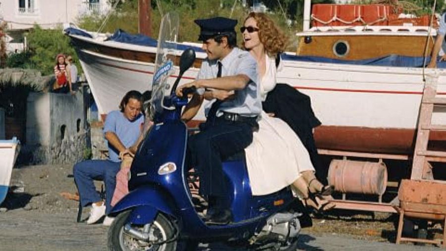 Diane Lane, en un momento en 'Bajo el sol de la Toscana'