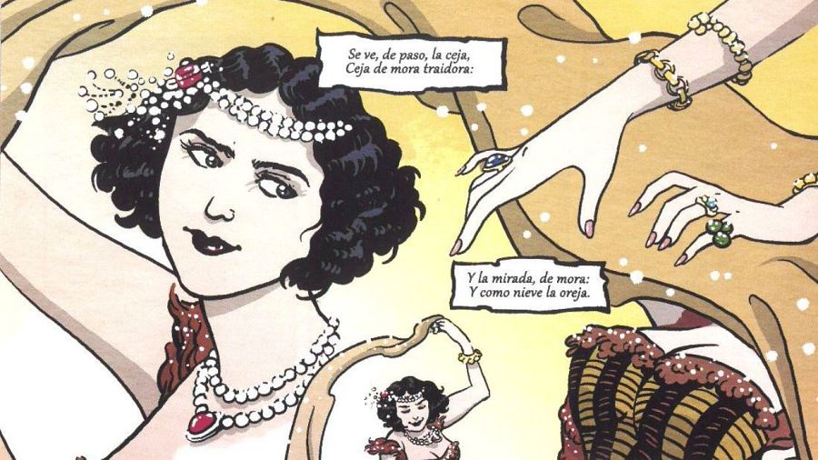 Detalle de una página de 'La Bella Otero. Confesiones'