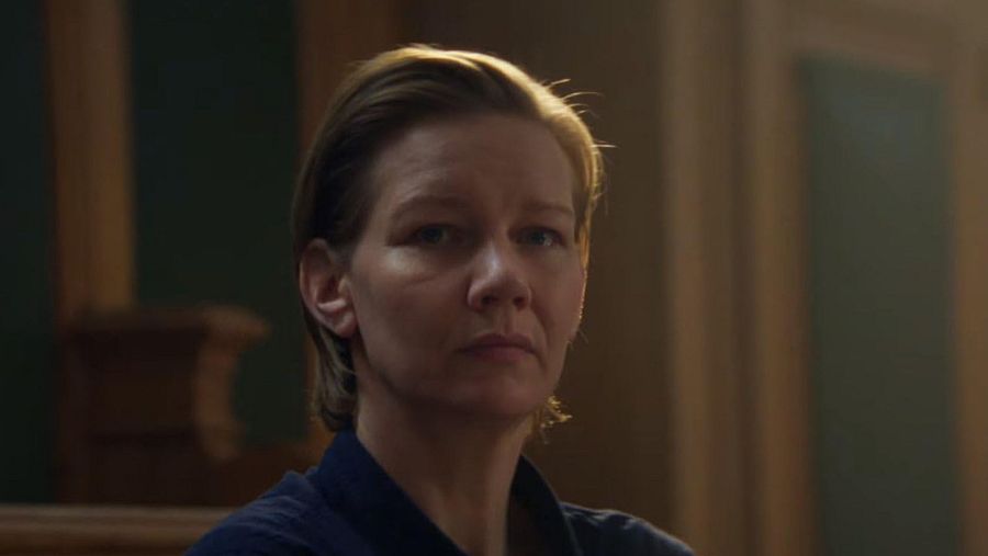 Sandra Voyter, en un momento del juicio contra ella en 'Anatomía de una caída'