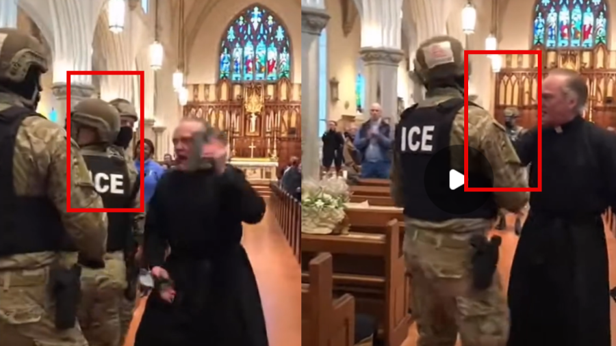 Dos capturas del vídeo con las que se detecta el uso de inteligencia artificial