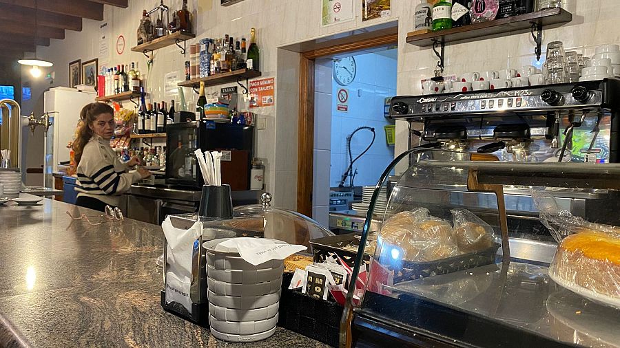 Rocío Bobis es la propietaria del Hostal Restaurante El Golpejar.