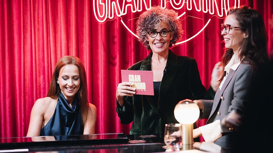 Leticia Dolera acompanyada per Nina i Laura Andrés a 'Gran Tonino'