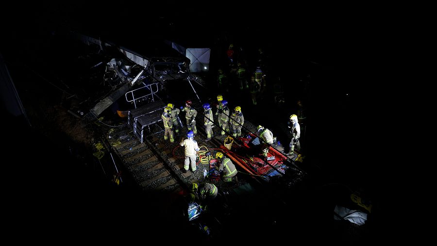 Accidente entre Gelida y Sant Sadurní d'Anoia (Barcelona)