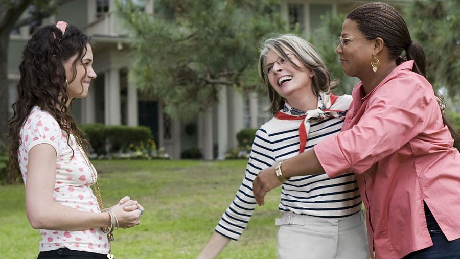 Diane Keaton, Queen Latifah y Katie Holmes en 'Tres mujeres y un plan'