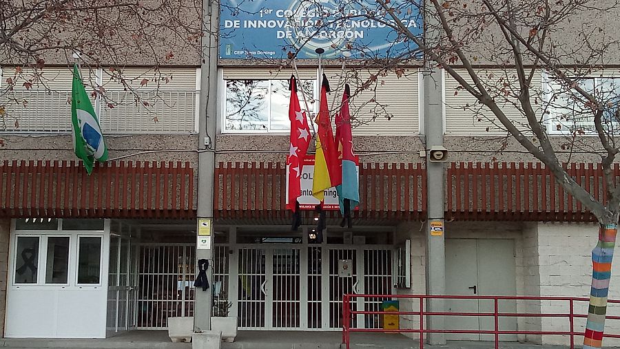 Colegio público Santo Domingo, en Alcorcón,