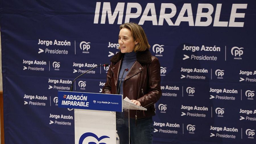 La Vicesecretaria de Regeneración Institucional del Partido Popular, Cuca Gamarra.