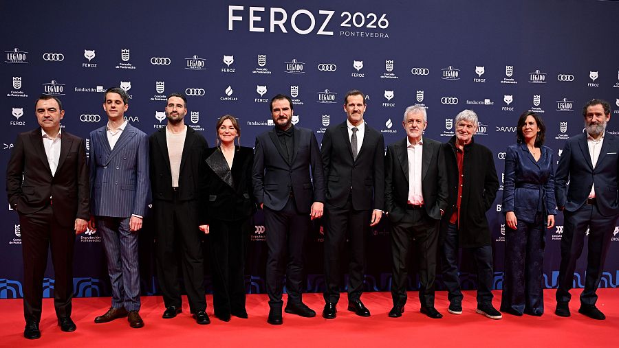 El equipo del largometraje 'Maspalomas'