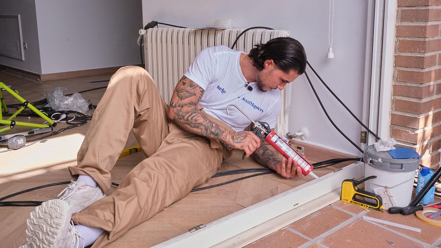 Carlo Constanza, durante uno de los proyectos de 'Decomasters'