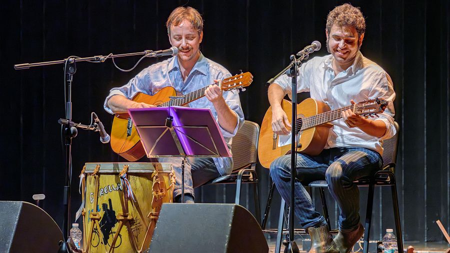 La estrella azul en directo