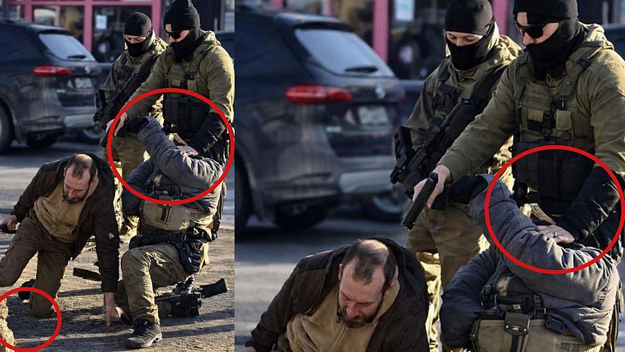 Errores gráficos de la foto falsa creada con inteligencia artificial