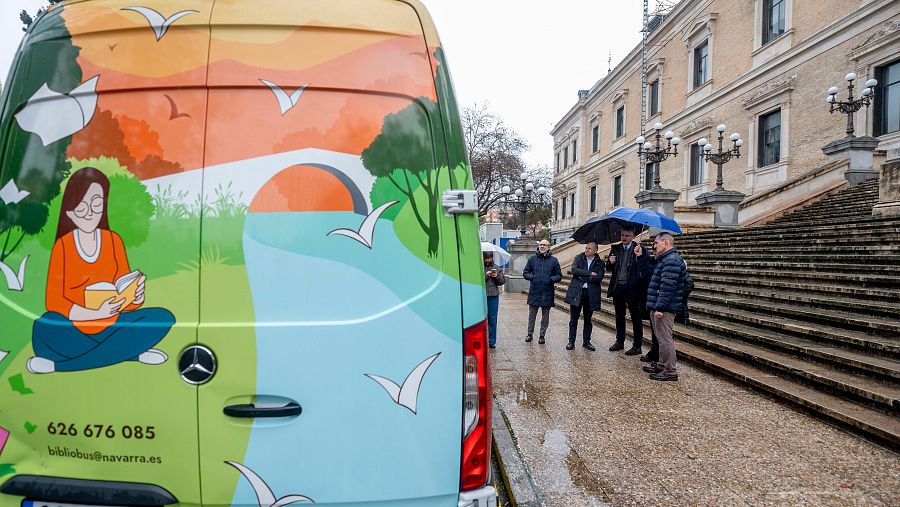 Día del bibliobús en la BNE