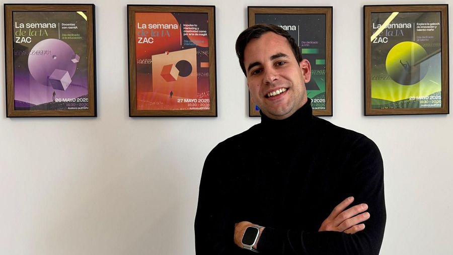 Alberto Laplaza, cofundador de la empresa IA Experience