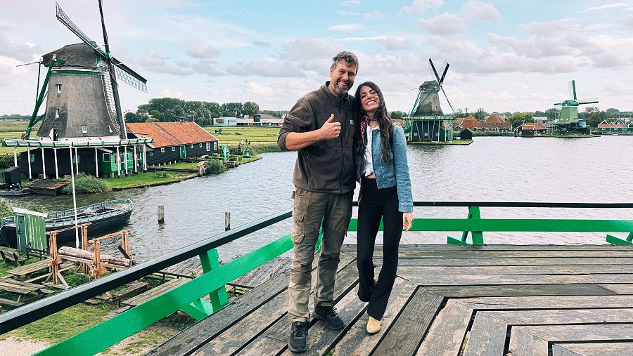 La vuelta al mundo en 80 Likes - Los molinos de Zaanse Schans