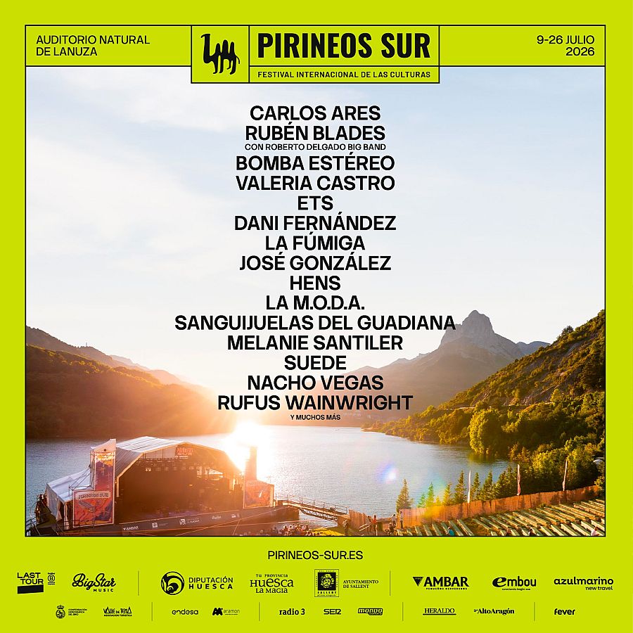 pirineos sur 2026 cartel