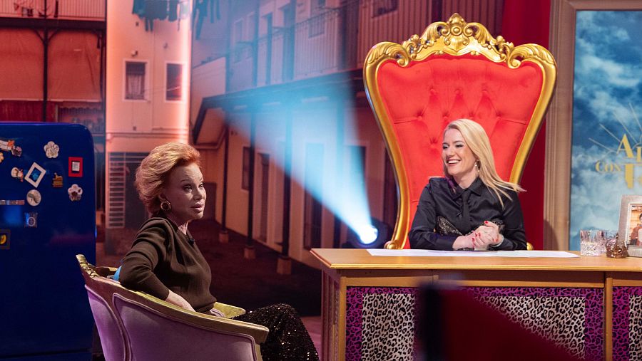 Paloma San Basilio y Henar Álvarez