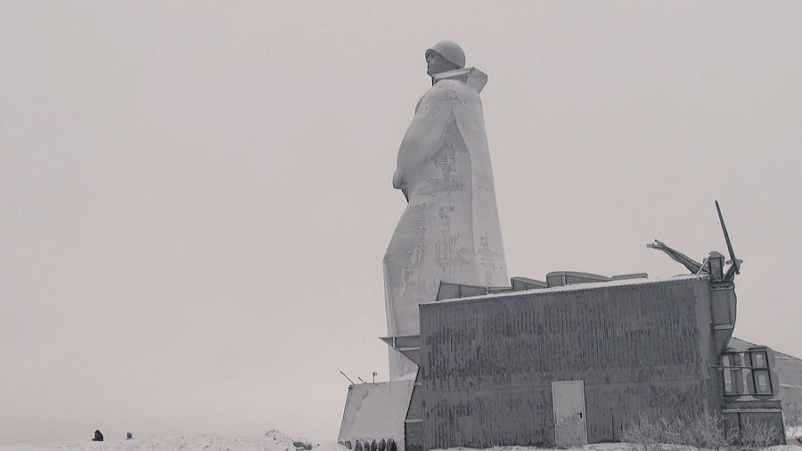 Monumento a los defensores del Ártico soviético