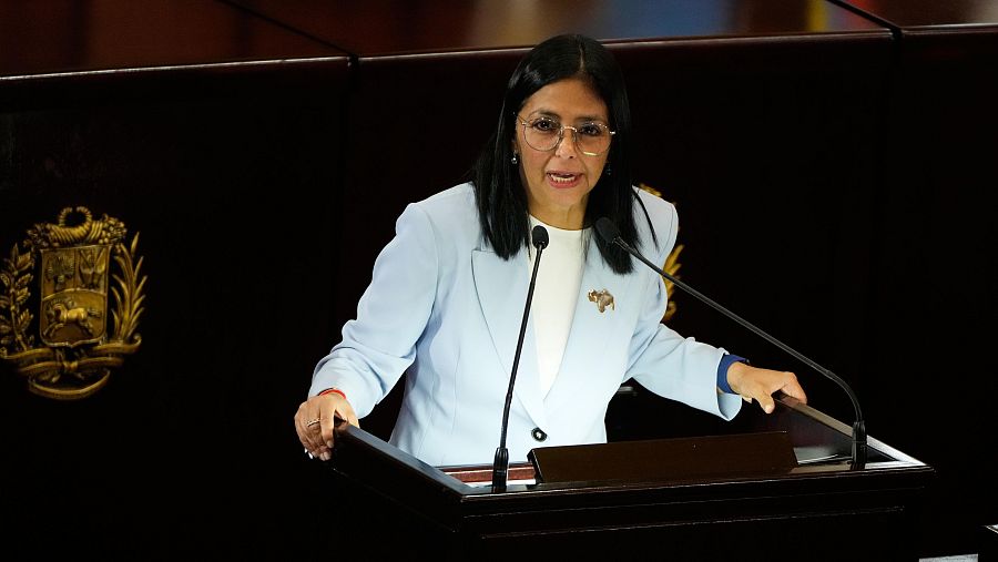 Delcy Rodríguez propone una ley de amnistía general para Venezuela