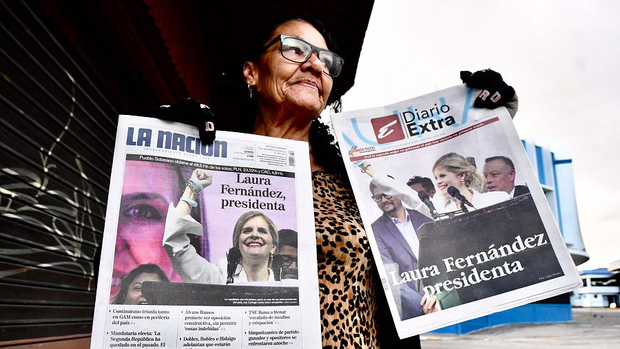 La presidenta electa de Costa Rica prevé una relación cercana con EE.UU. y El Salvador