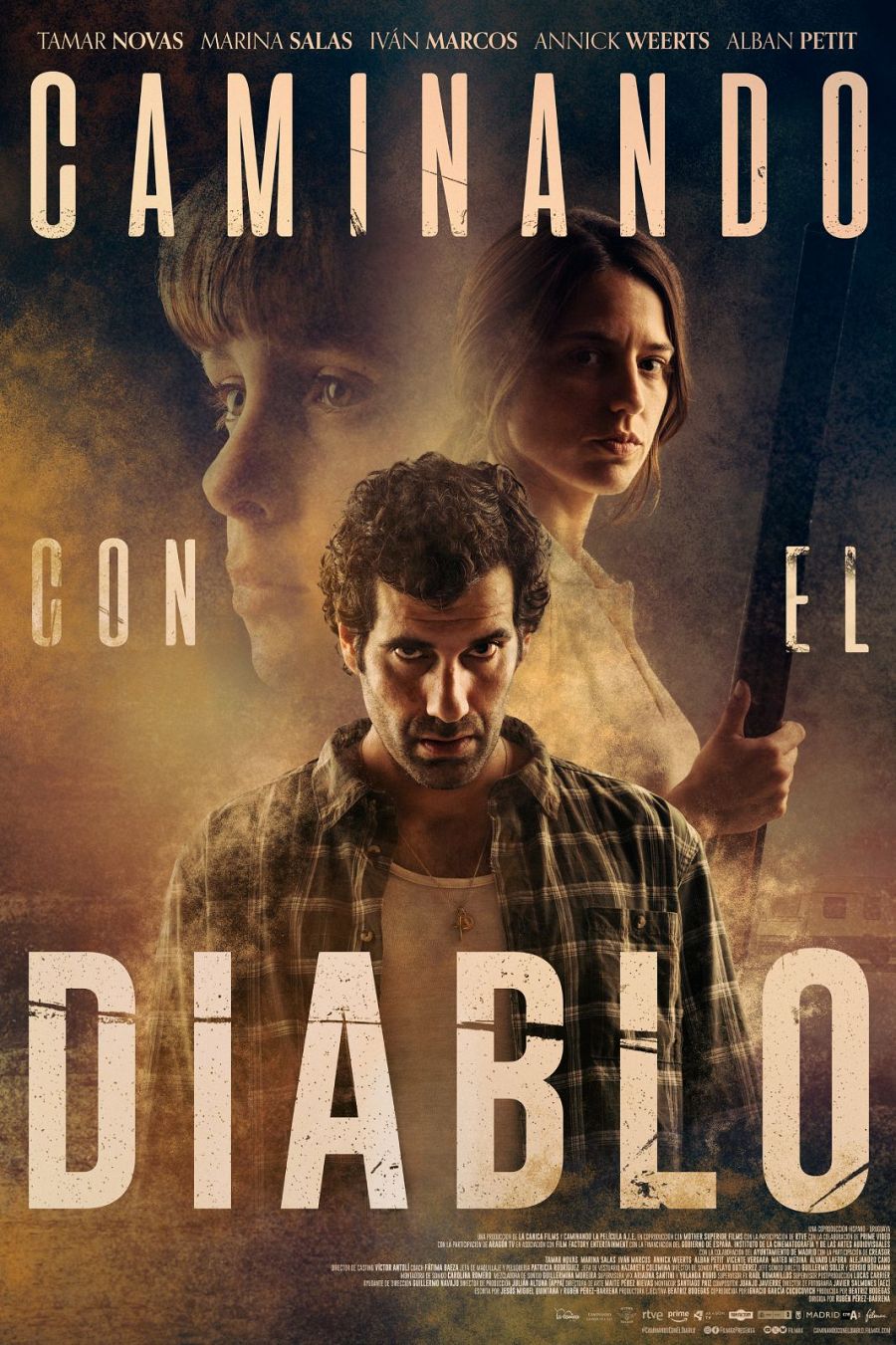 Póster de 'Caminando con el diablo'.