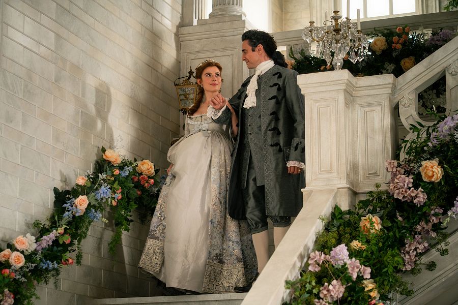 El duque acompaña a Adriana al altar