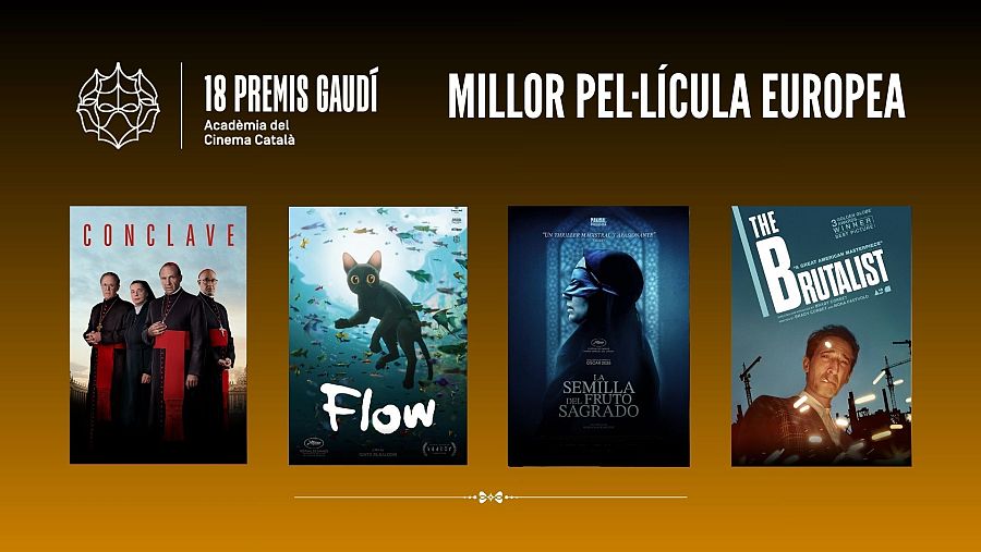 Millor pel·lícula europea - Premis Gaudí 2026