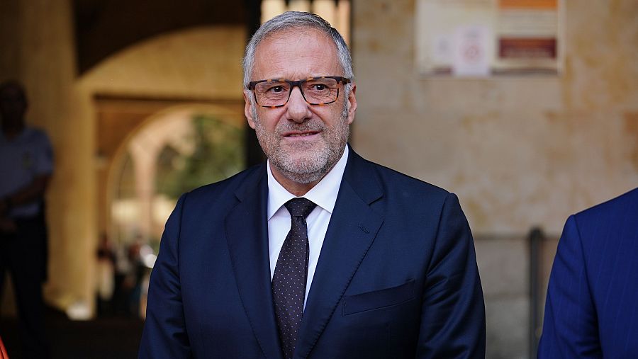 El candidato de Vox a las próximas elecciones de Castilla y León,  Carlos Pollán