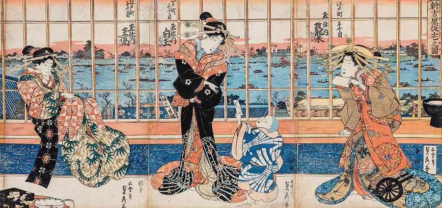 Grabados japoneses en Madrid