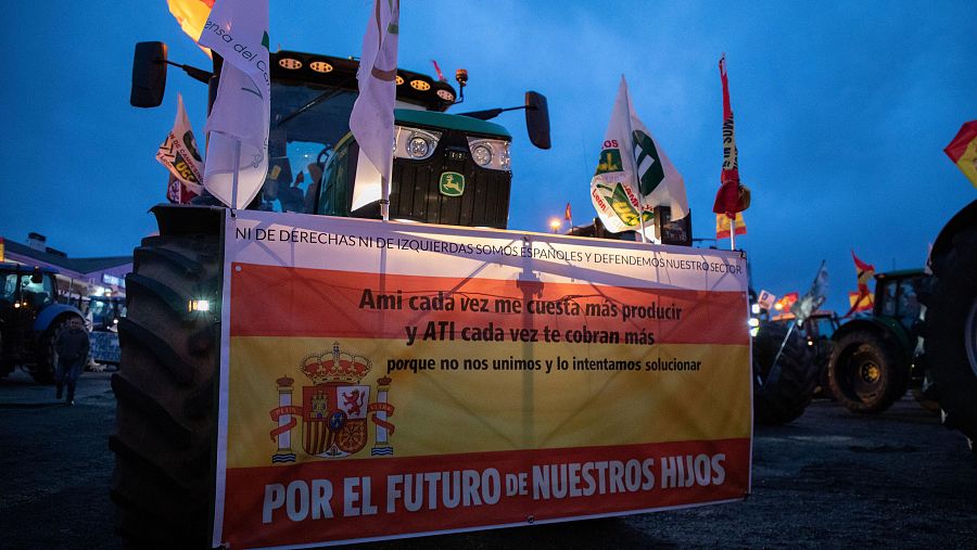 Una tractorada recorre Madrid este miércoles en protesta por los recortes de la PAC y Mercosur