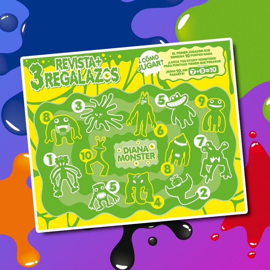 Revista Clan Febrero 2026 - Cartón con "diana-monster"