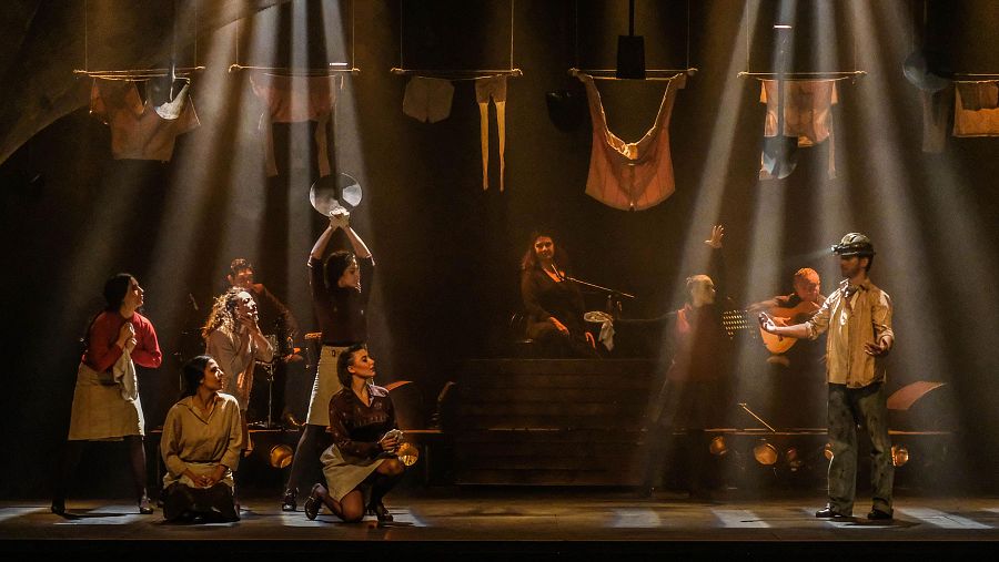 Las mujeres en la mina de Lota